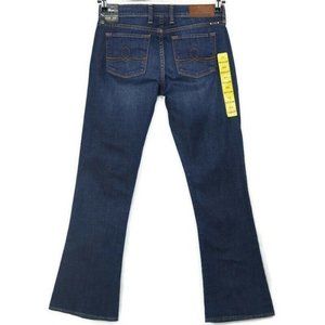 Lucky Brand Sofia Boot Cut Jeans Stretch Dark 6 28 x‎ 32 Regular